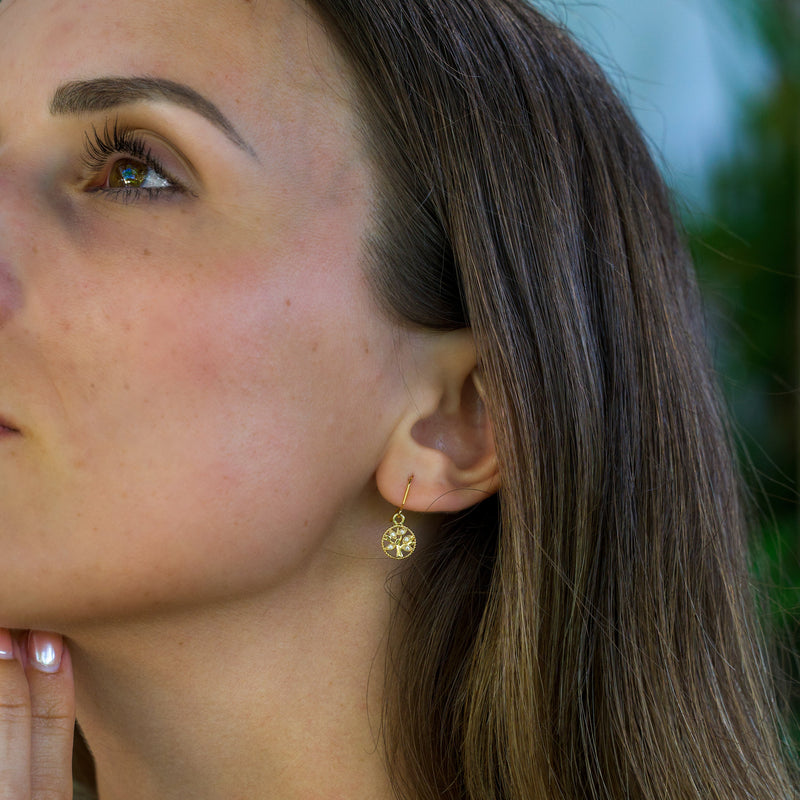 Ohrring "EVA" | 18k Gold beschichtet