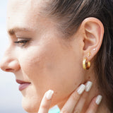 Ohrstecker "ELAH" | 925 Sterling Silber (vergoldet)