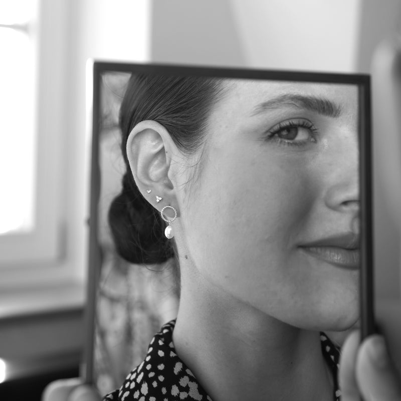 Ohrstecker "ESTHER" | 925 Sterling Silber (vergoldet)