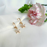 Hoop "FLEUR" | 18k Gold beschichtet