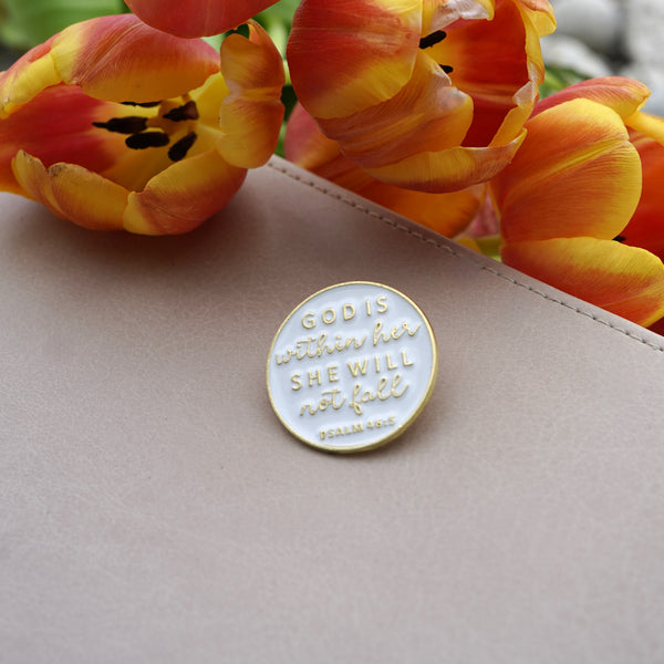 Pin "GOD IS WITHIN HER"