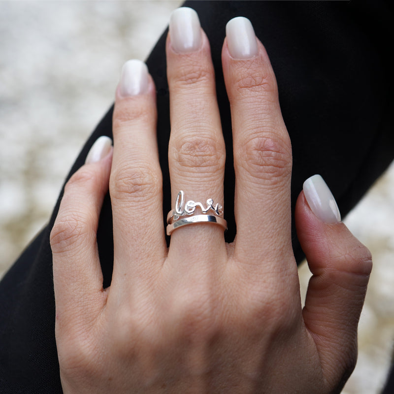 Ring "LOVE" | 925 Sterling Silber
