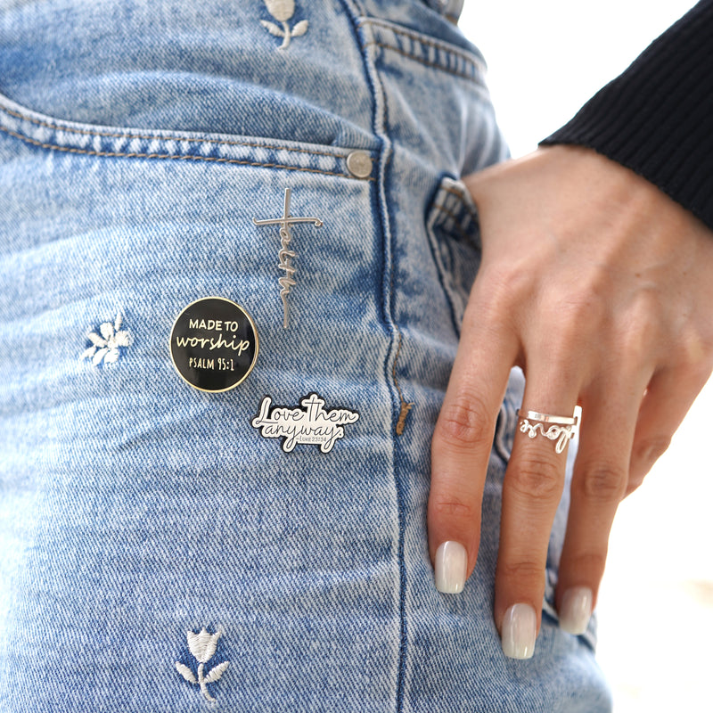 Pin "LOVE THEM ANYWAY"