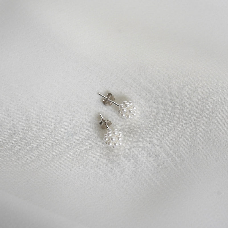Ohrstecker "PEARL MINI" | 925 Sterling Silber