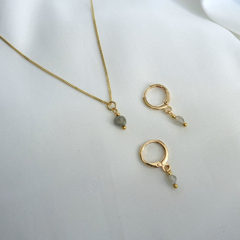 Set "TAMAR" | 925 Sterling Silber vergoldet